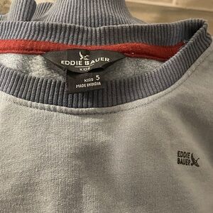 Eddie Bauer Boy Gray Sweater